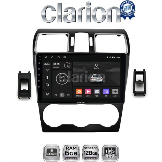 CLARION GL53262B Οθόνη OEM Multimedia Αυτοκινήτου για Subaru Impreza - Forester 2013 > (CarPlay/AndroidAuto/BT/GPS/WIFI/GPRS)