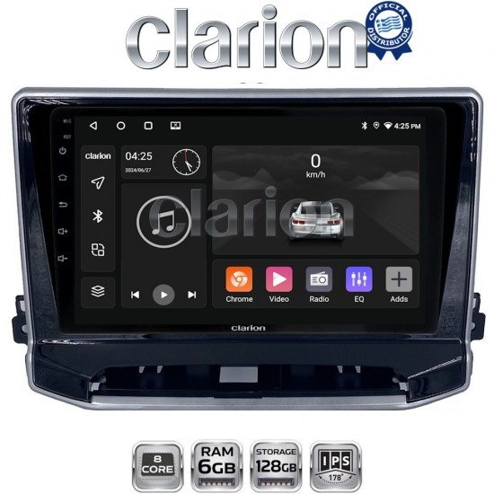 CLARION GL53263 Οθόνη OEM Multimedia Αυτοκινήτου για Jeep Compass 2023> (CarPlay/AndroidAuto/BT/GPS/WIFI/GPRS)