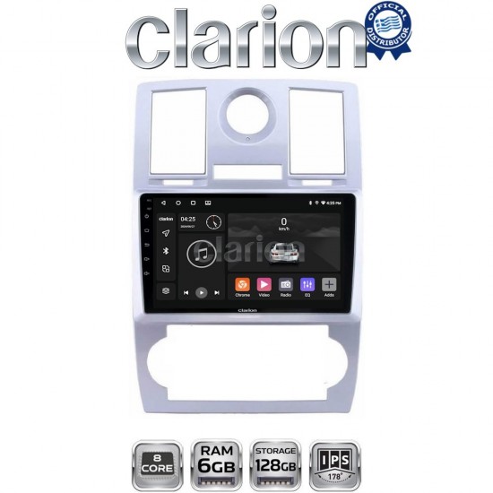 CLARION GL53285 Οθόνη OEM Multimedia Αυτοκινήτου για CHRYSLER 300C 2005 > 2010 (CarPlay/AndroidAuto/BT/GPS/WIFI/GPRS)