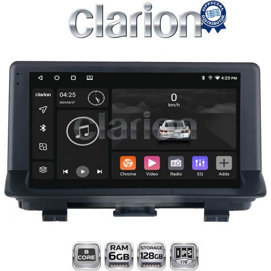 CLARION GL53292 Οθόνη OEM Multimedia Αυτοκινήτου για Audi Q3 2011 > 2019 (CarPlay/AndroidAuto/BT/GPS/WIFI/GPRS)