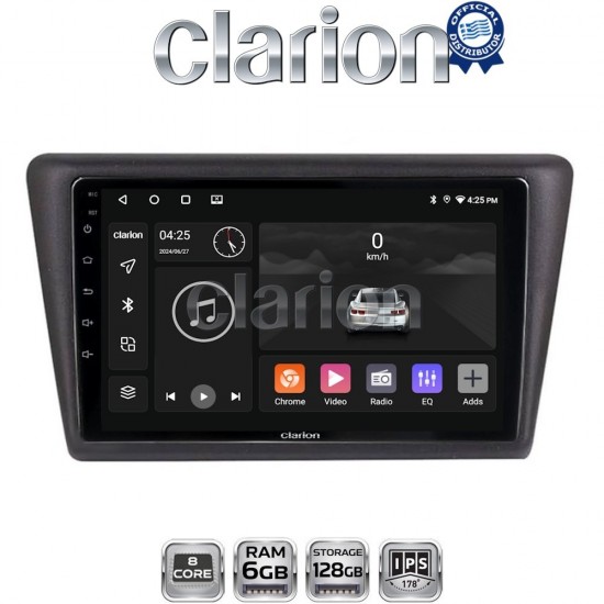 CLARION GL53327 Οθόνη OEM Multimedia Αυτοκινήτου για Skoda Rapid Spaceback 2014 > (CarPlay/AndroidAuto/BT/GPS/WIFI/GPRS)
