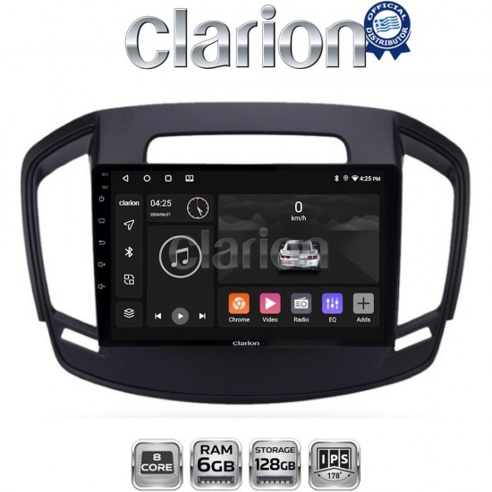 CLARION GL53338 Οθόνη OEM Multimedia Αυτοκινήτου για OPEL INSIGNIA 2014> (CarPlay/AndroidAuto/BT/GPS/WIFI/GPRS)
