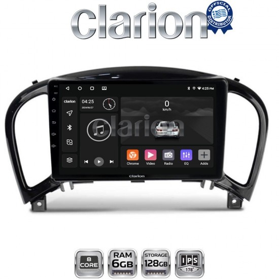 CLARION GL53352 Οθόνη OEM Multimedia Αυτοκινήτου για NISSAN JUKE 2009> (CarPlay/AndroidAuto/BT/GPS/WIFI/GPRS)