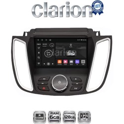 CLARION GL53362D Οθόνη OEM Multimedia Αυτοκινήτου για FORD KUGA 2013 > 2019C-MAX 2011 > 2019 με NAVI (CarPlay/AndroidAuto/BT/GPS/WIFI/GPRS)