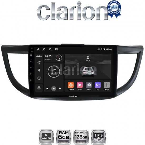 CLARION GL53378 Οθόνη OEM Multimedia Αυτοκινήτου για HONDA CRV 2013>2017 (CarPlay/AndroidAuto/BT/GPS/WIFI/GPRS)