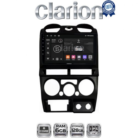 CLARION GL53425B Οθόνη OEM Multimedia Αυτοκινήτου για Isuzu D-Max 2008 > 2012 (CarPlay/AndroidAuto/BT/GPS/WIFI/GPRS)