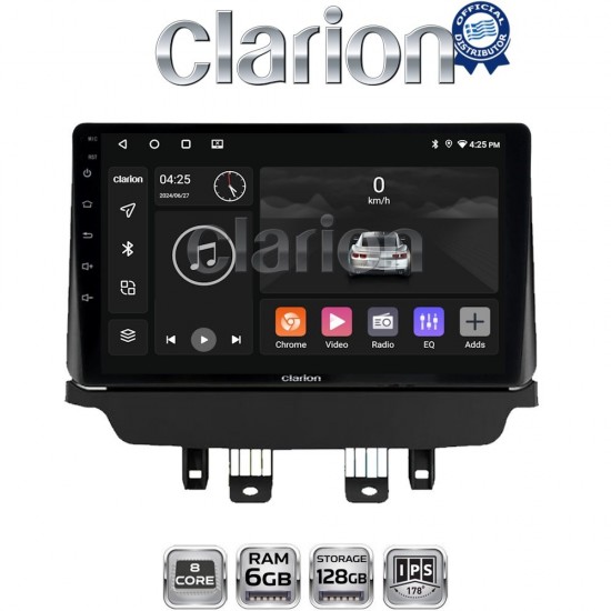 CLARION GL53442 Οθόνη OEM Multimedia Αυτοκινήτου για Mazda CX-3 2014 - 2021 (CarPlay/AndroidAuto/BT/GPS/WIFI/GPRS)