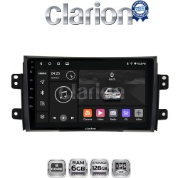CLARION GL53446 Οθόνη OEM Multimedia Αυτοκινήτου για Fiat Sedici 2005 > 2013 Suzuki SX4 2005 > 2013 (CarPlay/AndroidAuto/BT/GPS/WIFI/GPRS)
