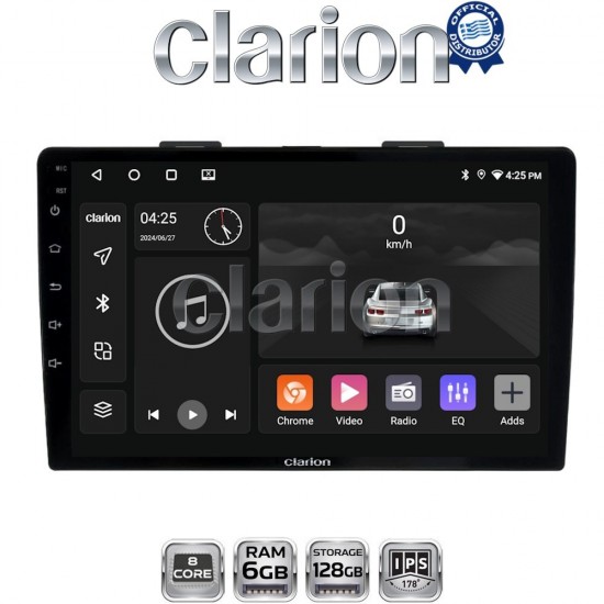 CLARION GL53500 Οθόνη OEM Multimedia Αυτοκινήτου για FIAT 500L 2012> (CarPlay/AndroidAuto/BT/GPS/WIFI/GPRS)