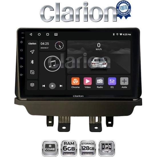 CLARION GL53532 Οθόνη OEM Multimedia Αυτοκινήτου για Mazda 2 2014 > (CarPlay/AndroidAuto/BT/GPS/WIFI/GPRS)