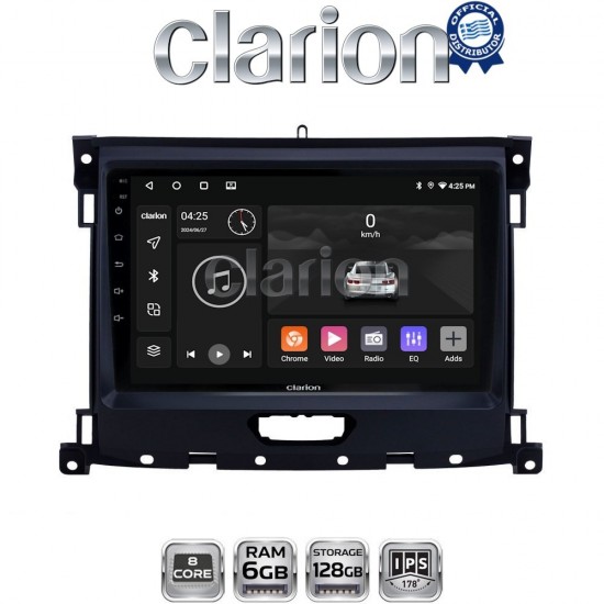 CLARION GL53575 Οθόνη OEM Multimedia Αυτοκινήτου για Ford Ranger 2019 > (CarPlay/AndroidAuto/BT/GPS/WIFI/GPRS)