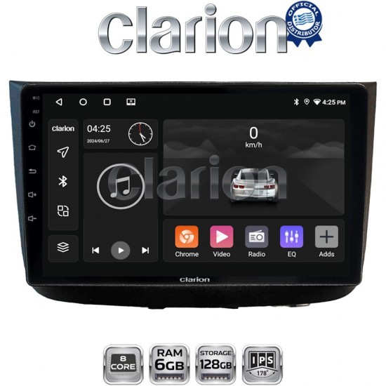 CLARION GL53667 Οθόνη OEM Multimedia Αυτοκινήτου για Mercedes Vito 2003 > 2015 (CarPlay/AndroidAuto/BT/GPS/WIFI/GPRS)