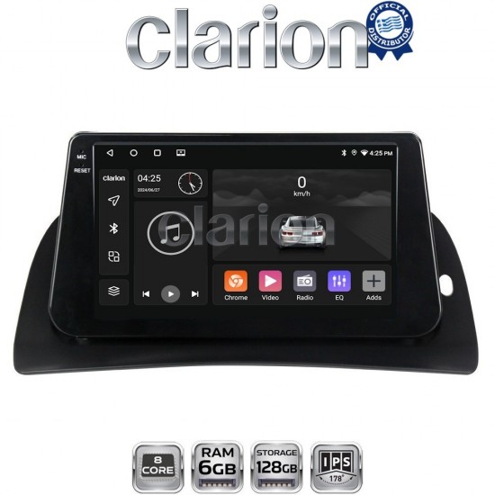 CLARION GL53707 Οθόνη OEM Multimedia Αυτοκινήτου για Renault Kangoo 2011 > 2021 (CarPlay/AndroidAuto/BT/GPS/WIFI/GPRS)