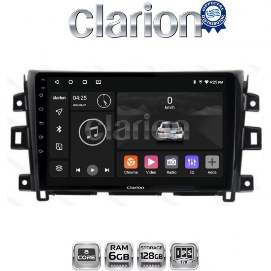 CLARION GL53716 Οθόνη OEM Multimedia Αυτοκινήτου για Nissan Navara D23 2016> (CarPlay/AndroidAuto/BT/GPS/WIFI/GPRS)