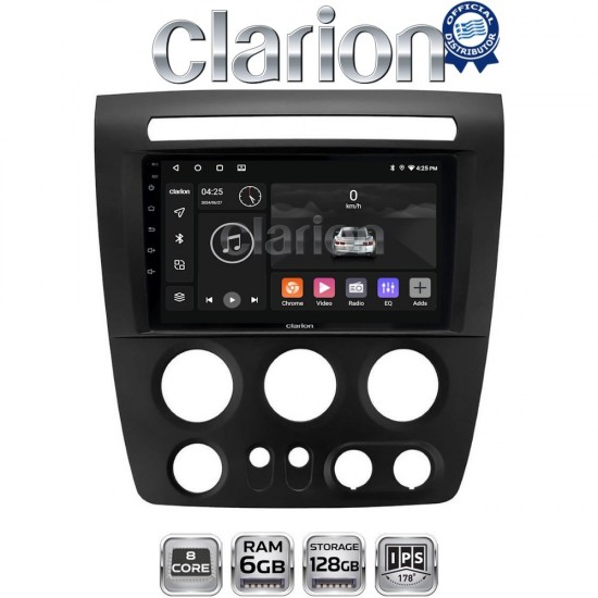 CLARION GL53721 Οθόνη OEM Multimedia Αυτοκινήτου για Hummer H3 2006 > 2011 (CarPlay/AndroidAuto/BT/GPS/WIFI/GPRS)