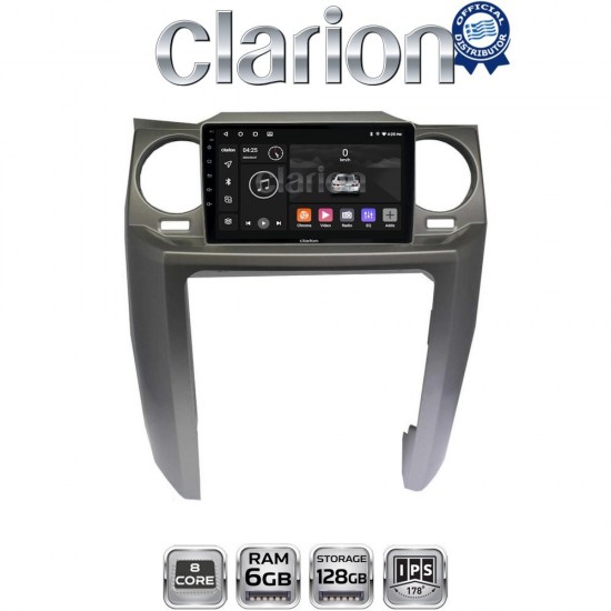 CLARION GL53725 Οθόνη OEM Multimedia Αυτοκινήτου για Land Rover Discovery 3 2004 > 2009 (CarPlay/AndroidAuto/BT/GPS/WIFI/GPRS)