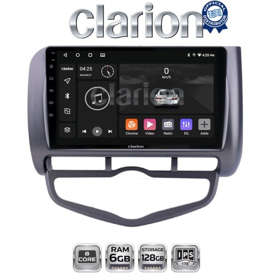 CLARION GL53731 Οθόνη OEM Multimedia Αυτοκινήτου για Honda Jazz 2003 - 2008 (CarPlay/AndroidAuto/BT/GPS/WIFI/GPRS)
