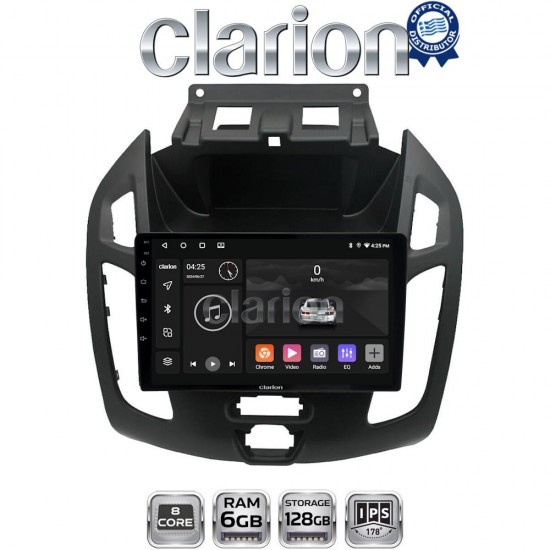 CLARION GL53858 Οθόνη OEM Multimedia Αυτοκινήτου για Ford Transit 2013 > 2015 (CarPlay/AndroidAuto/BT/GPS/WIFI/GPRS)