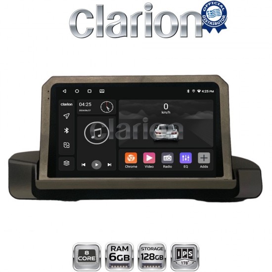 CLARION GL53895 Οθόνη OEM Multimedia Αυτοκινήτου για BMW 3 series (E90-91-92) 2005-2012 (CarPlay/AndroidAuto/BT/GPS/WIFI/GPRS)