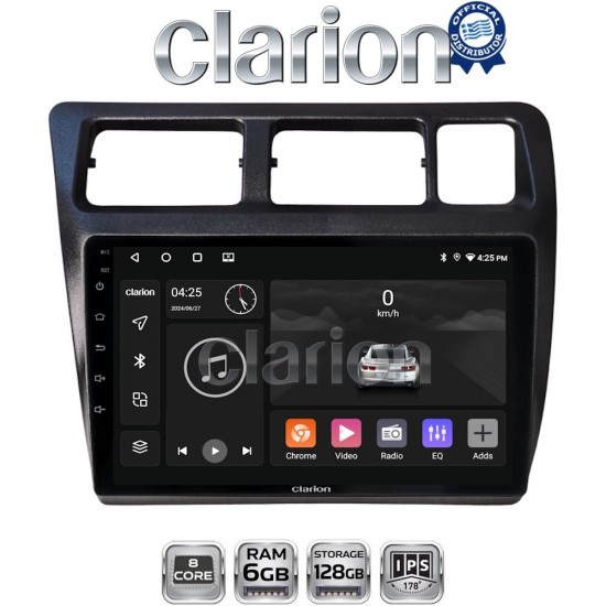 CLARION GL53910 Οθόνη OEM Multimedia Αυτοκινήτου για Toyota Corolla 1992 > 1997 (CarPlay/AndroidAuto/BT/GPS/WIFI/GPRS)