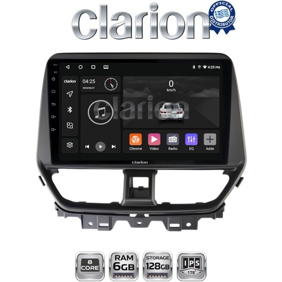 CLARION GL53956 Οθόνη OEM Multimedia Αυτοκινήτου για Suzuki Baleno 2022 > (CarPlay/AndroidAuto/BT/GPS/WIFI/GPRS)