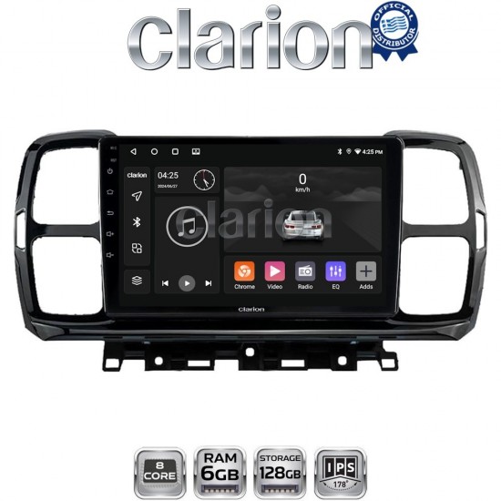 CLARION GL53996 Οθόνη OEM Multimedia Αυτοκινήτου για Citroen C5 AirCross 2017 > 2021 (CarPlay/AndroidAuto/BT/GPS/WIFI/GPRS)