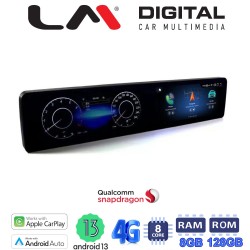 LM Digital - LM JFK1962 DUAL Οθόνη OEM Multimedia Αυτοκινήτου για Mercedes S Class W221 2005 > 2013 με εργοστασιακό σύστημα NTG3.0 - NTG3.5 (CarPlay/AndroidAuto/BT/GPS/WIFI/GPRS)