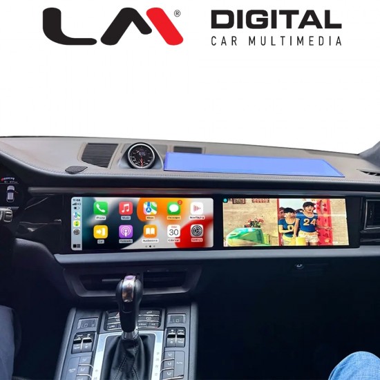 LM Digital - LM JFK1823 DUAL Οθόνη OEM Multimedia Αυτοκινήτου για Porsche Macan 2010 > 2016 με σύστημα PCM3.0/PCM3.1 χωρίς το εργοστασιακό σύστημα. (CarPlay/AndroidAuto/BT/GPS/WIFI/GPRS)