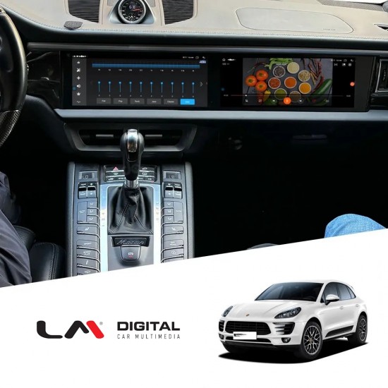 LM Digital - LM JFK1823 DUAL Οθόνη OEM Multimedia Αυτοκινήτου για Porsche Macan 2010 > 2016 με σύστημα PCM3.0/PCM3.1 χωρίς το εργοστασιακό σύστημα. (CarPlay/AndroidAuto/BT/GPS/WIFI/GPRS)