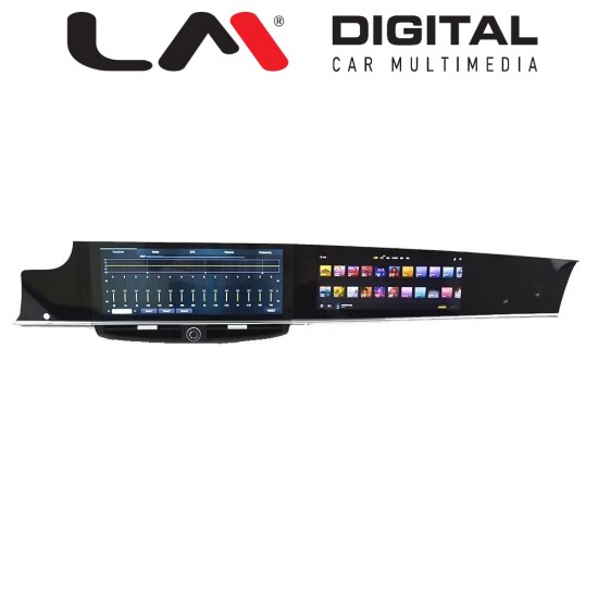 LM Digital - LM JFK8838 DUAL Οθόνη OEM Multimedia Αυτοκινήτου για Porsche Panamera 2017 > 2023 με σύστημα PCM5.0 - PCM6.0 διατηρεί το εργοστασιακό σύστημα (CarPlay/AndroidAuto/BT/GPS/WIFI/GPRS)