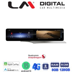 LM Digital - LM JFK1971 DUAL Οθόνη OEM Multimedia Αυτοκινήτου για Mercedes GLA 2014 > 2018 με εργοστασιακό σύστημα NTG 5.0 (CarPlay/AndroidAuto/BT/GPS/WIFI/GPRS)