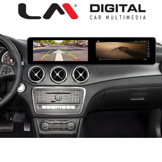 LM Digital - LM JFK1971 DUAL Οθόνη OEM Multimedia Αυτοκινήτου για Mercedes GLA 2014 > 2018 με εργοστασιακό σύστημα NTG 5.0 (CarPlay/AndroidAuto/BT/GPS/WIFI/GPRS)