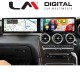 LM Digital - LM JFKR8976 DUAL Οθόνη OEM Multimedia Αυτοκινήτου για Mercedes C Class W205 2014 > 2018 με εργοστασιακό σύστημα NTG 5.0 (Για δεξιοτίμονα οχήματα) (CarPlay/AndroidAuto/BT/GPS/WIFI/GPRS)