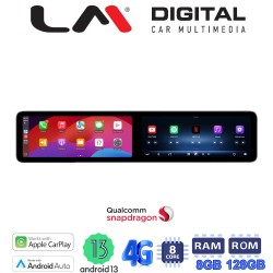 LM Digital - LM JFKR1977 DUAL Οθόνη OEM Multimedia Αυτοκινήτου για Mercedes GLA 2014 > 2018 με εργοστασιακό σύστημα NTG 5.0 (Για δεξιοτίμονα οχήματα) (CarPlay/AndroidAuto/BT/GPS/WIFI/GPRS)