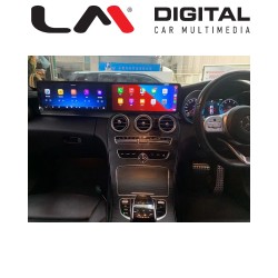 LM Digital - LM JFKR1977 DUAL Οθόνη OEM Multimedia Αυτοκινήτου για Mercedes GLA 2014 > 2018 με εργοστασιακό σύστημα NTG 5.0 (Για δεξιοτίμονα οχήματα) (CarPlay/AndroidAuto/BT/GPS/WIFI/GPRS)