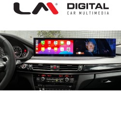 LM Digital - LM JFK1920 DUAL Οθόνη OEM Multimedia Αυτοκινήτου για BMW X5 (F15) - X6 (F16) 2014 > 2017 με εργοστασιακό σύστημα NBT (CarPlay/AndroidAuto/BT/GPS/WIFI/GPRS)