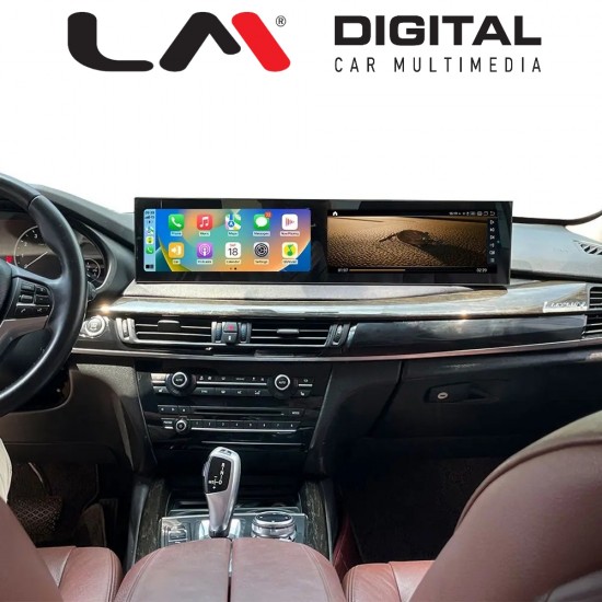 LM Digital - LM JFK1921 DUAL Οθόνη OEM Multimedia Αυτοκινήτου για BMW X5 (F15) - X6 (F16) 2017 > 2018 με εργοστασιακό σύστημα EVO (CarPlay/AndroidAuto/BT/GPS/WIFI/GPRS)