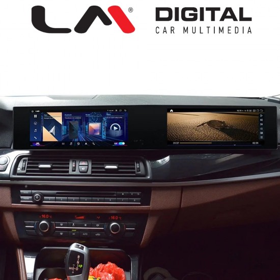 LM Digital - LM JFK9922 DUAL Οθόνη OEM Multimedia Αυτοκινήτου για BMW S.5 F10/F11 2011 > 2016 με εργοστασιακό σύστημα NBT (CarPlay/AndroidAuto/BT/GPS/WIFI/GPRS)