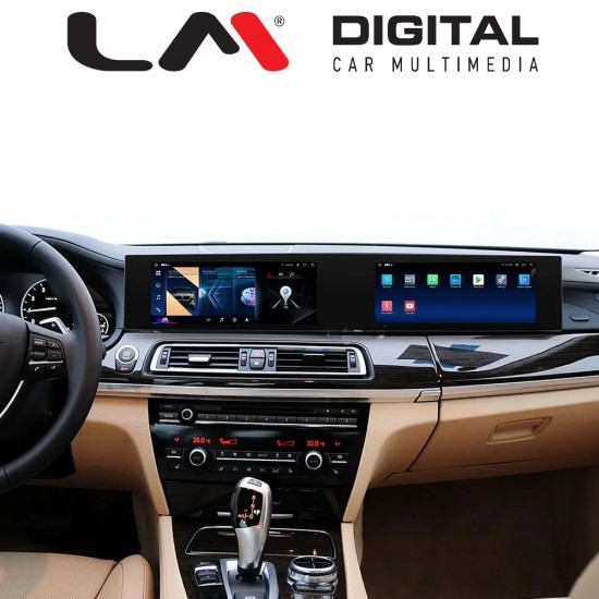 LM Digital - LM JFK9924 DUAL Οθόνη OEM Multimedia Αυτοκινήτου για BMW S.7 F01/F02 2008 > 2015 με εργοστασιακό σύστημα NBT (CarPlay/AndroidAuto/BT/GPS/WIFI/GPRS)