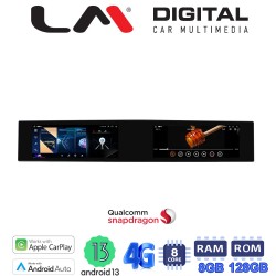 LM Digital - LM JFK9925 DUAL Οθόνη OEM Multimedia Αυτοκινήτου για BMW S.7 F01/F02 2008 > 2015 με εργοστασιακό σύστημα CIC (CarPlay/AndroidAuto/BT/GPS/WIFI/GPRS)