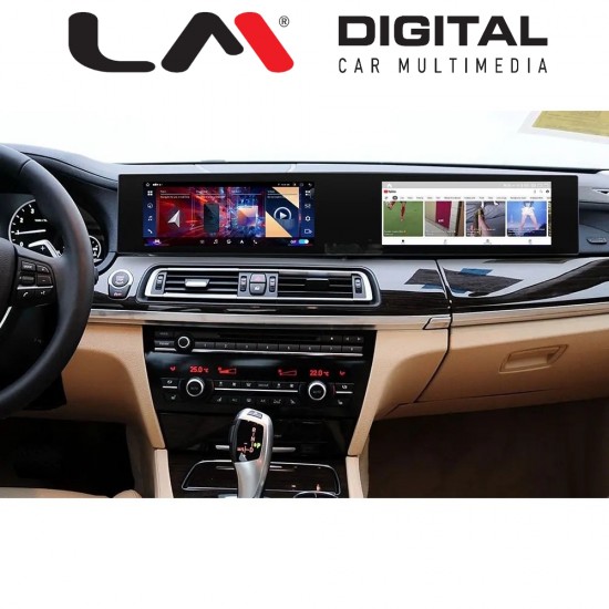 LM Digital - LM JFK9925 DUAL Οθόνη OEM Multimedia Αυτοκινήτου για BMW S.7 F01/F02 2008 > 2015 με εργοστασιακό σύστημα CIC (CarPlay/AndroidAuto/BT/GPS/WIFI/GPRS)