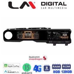 LM Digital - LM JFK2979 DUAL Οθόνη OEM Multimedia Αυτοκινήτου για Jeep Wrangler 2018 > 2023 (CarPlay/AndroidAuto/BT/GPS/WIFI/GPRS)