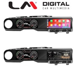 LM Digital - LM JFK2979 DUAL Οθόνη OEM Multimedia Αυτοκινήτου για Jeep Wrangler 2018 > 2023 (CarPlay/AndroidAuto/BT/GPS/WIFI/GPRS)