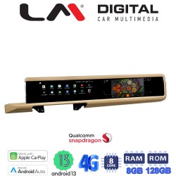 LM Digital - LM JFK8326 DUAL Οθόνη OEM Multimedia Αυτοκινήτου για Porsche Cayenne 2010 > 2017 με εργοστασιακό σύστημα PCM 3.0 - 3.1 (CarPlay/AndroidAuto/BT/GPS/WIFI/GPRS)