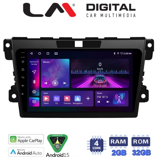 LM Digital - LM ZA4097 GPS Οθόνη OEM Multimedia Αυτοκινήτου για MAZDA CX7 2006> (CarPlay/AndroidAuto/BT/GPS/WIFI/GPRS)