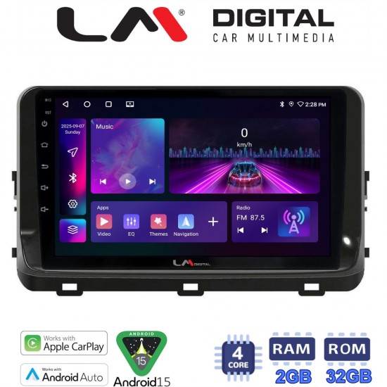 LM Digital - LM ZA4123 GPS Οθόνη OEM Multimedia Αυτοκινήτου για KIA XCEED 2018> (CarPlay/AndroidAuto/BT/GPS/WIFI/GPRS)