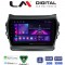 LM Digital - LM ZA4309 GPS Οθόνη OEM Multimedia Αυτοκινήτου για HY SANTA FE 2013 > 2017 HY IX45 (CarPlay/AndroidAuto/BT/GPS/WIFI/GPRS)