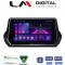 LM Digital - LM ZA4375 GPS Οθόνη OEM Multimedia Αυτοκινήτου για PEUGEOT 208-2008 2012> (CarPlay/AndroidAuto/BT/GPS/WIFI/GPRS)