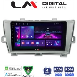 LM Digital - LM ZA4561 GPS Οθόνη OEM Multimedia Αυτοκινήτου για TOYOTA PRIUS 2009>2016 (CarPlay/AndroidAuto/BT/GPS/WIFI/GPRS)