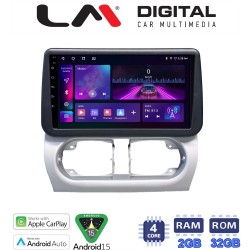 LM Digital - LM ZA4663 GPS Οθόνη OEM Multimedia Αυτοκινήτου για Opel Corsa C 2000 > 2006 Opel Tigra B 2004 > 2009 (CarPlay/AndroidAuto/BT/GPS/WIFI/GPRS)